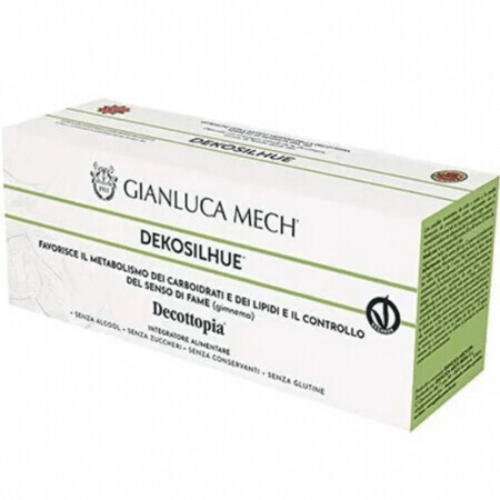 Flüssiges Nahrungsergänzungsmittel Gianluca Mech Decottopia Dekosilhue Decopocket 8x30ml