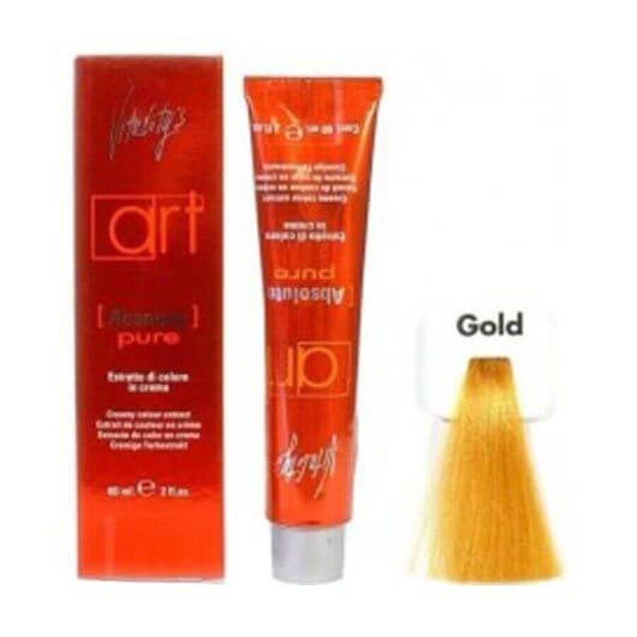 Vitality's Art Absolute Permanent Hair Colour with Ammonia Pure Gold Strengthening Colour 60 ml