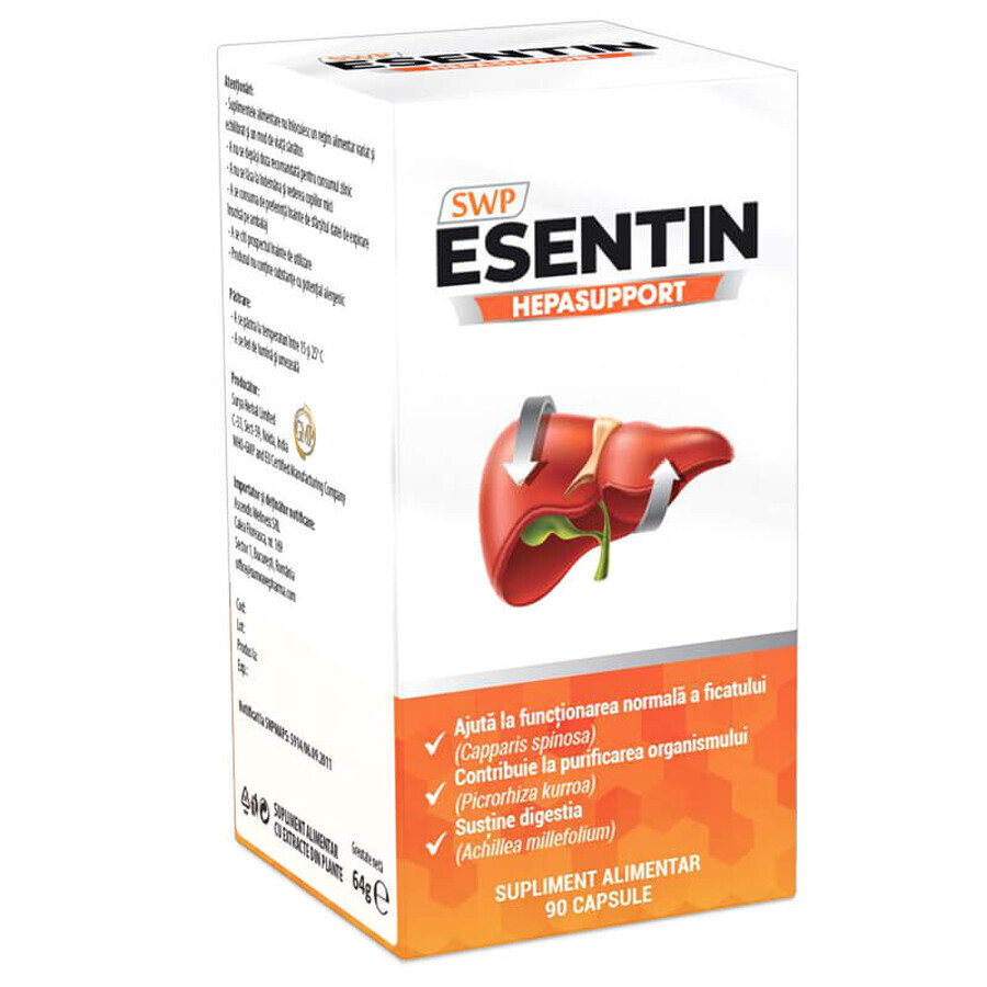 Esentin Hepasuport X 90 Kapseln, Sun Wave Pharma