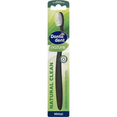 Dontodent Brosse à dents nature Natural Clean medium, 1 pc