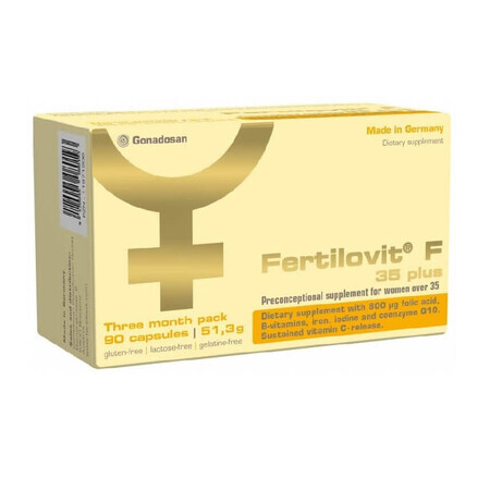 Fertilovit F 35 plus, 90 capsules, Gonadosan