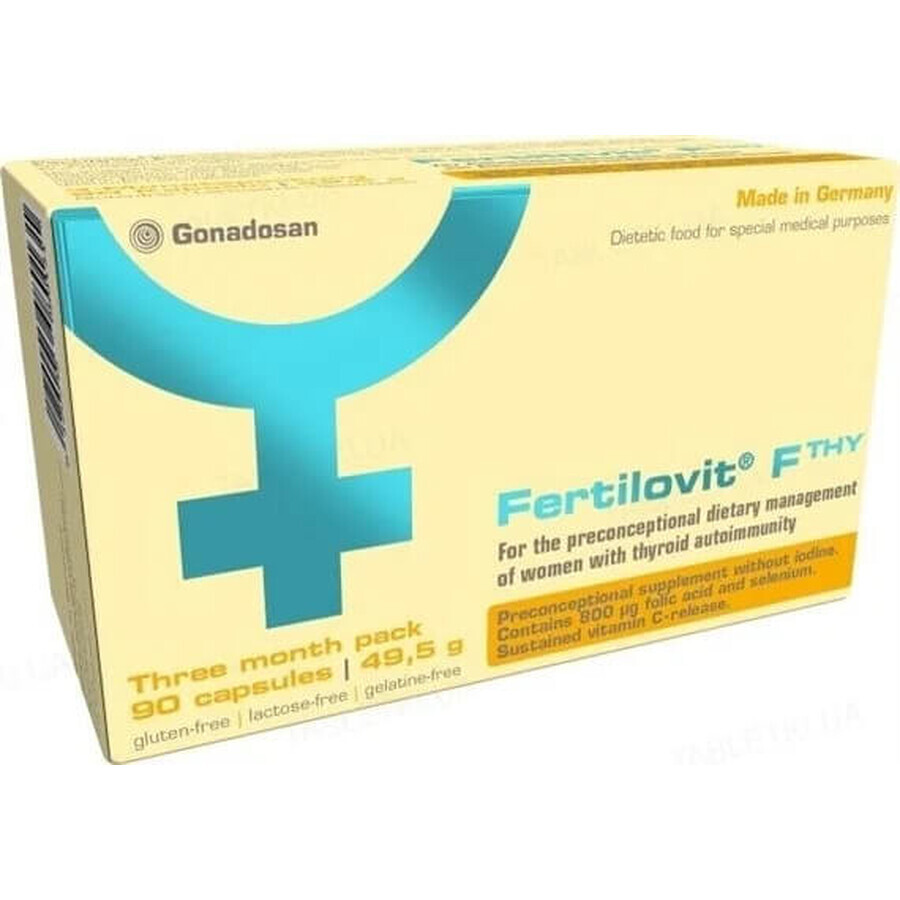 Fertilovit F THY, 30 gélules, Gonadosan