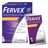 Fervex pour adultes, 8 sachets, Upsa