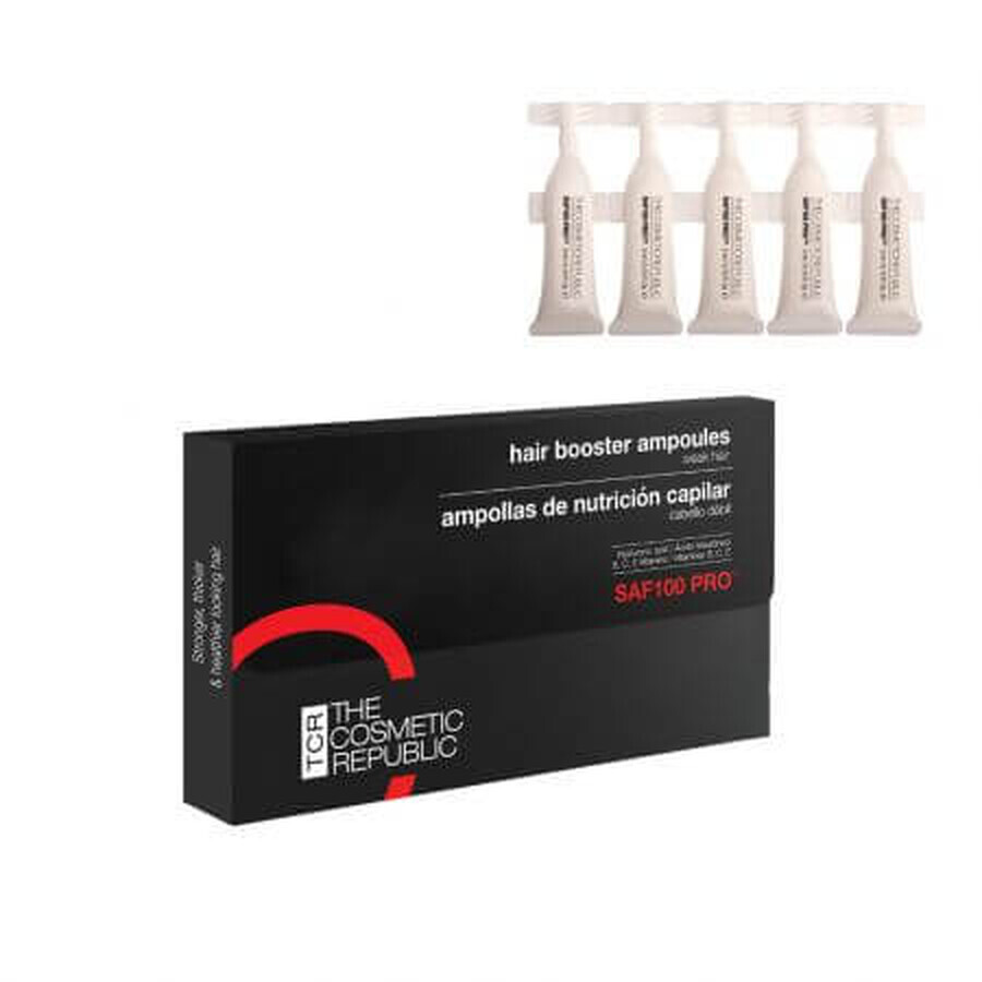 SAF100 PRO Hair Treatment Vials, 5 flacons, De Cosmetische Republiek