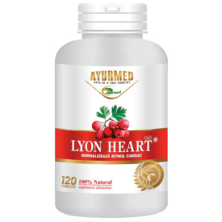 Lyon Heart, 120 comprimés, Ayurmed