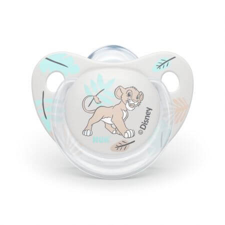 Disney Le Roi Lion Sucette en silicone, 0-6 mois, 2 pièces, Nuk