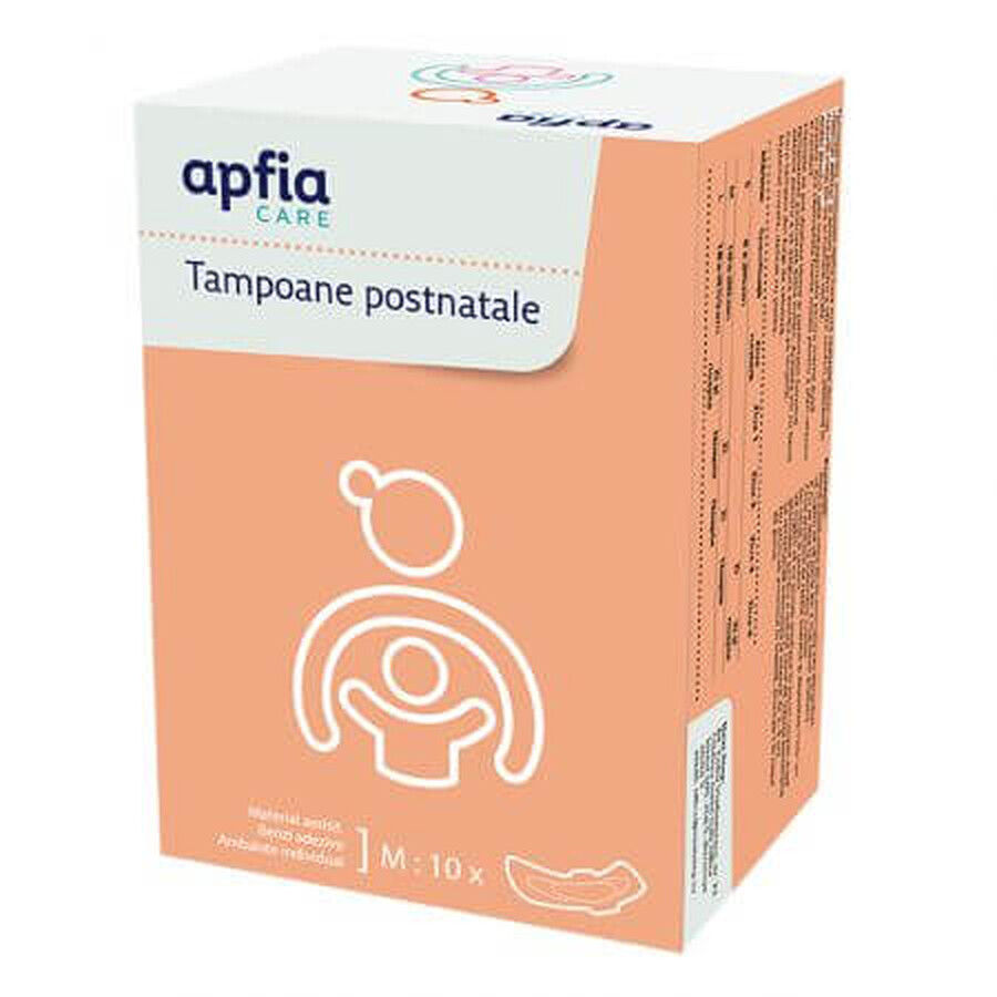 Assorbenti premaman, M, 10 pezzi, Apfia Care