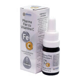 IJzer met vitamine C orale oplossing, 10 ml, Renans