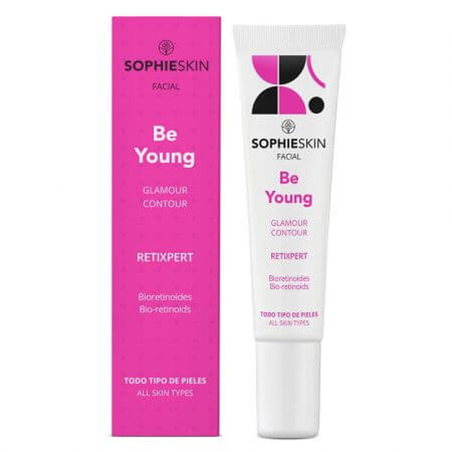 Be Young Glamour Contour contorno occhi antirughe, 15 ml, Sophieskin