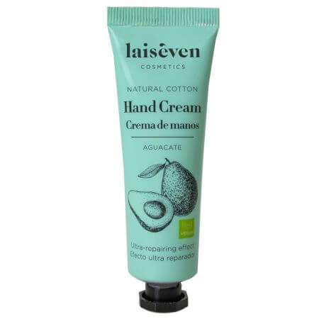 Crème pour les mains parfumée à l'avocat, 30 ml, Laiseven