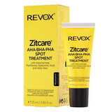 Spot treatment crème met AHA BHA PHA Zitcare, 25 ml, Revox