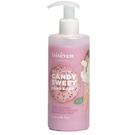 Sapun lichid pentru maini Candy Sweet, 400 ml, Laiseven