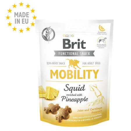 Snack for dogs Mobility Squid, 150 g, Brit