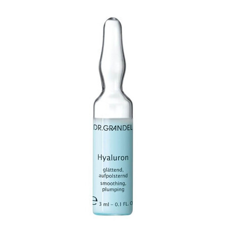 Hyaluron skin tightening, smoothing and moisturizing concentrate vial (40379), 3 ml, Dr. Grandel