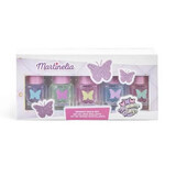 Set di 5 smalti Shimmer Wings, Martinelia