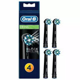 Cross Action Black Edition elektrische tandenborstel navullingen, 4 stuks, Oral B