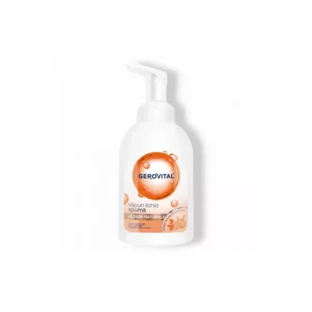 Schuimende vloeibare zeep - natuurlijke oliën, 300ml, Gerovital 