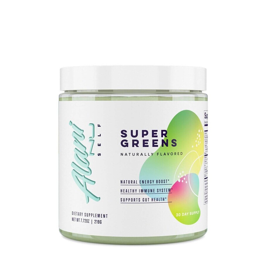 Alani NU Super Greens, mélange d'aliments super verts avec arôme naturel, 219 g, GNC