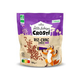 Céréales biologiques au riz et au chocolat, 350g, Crosti