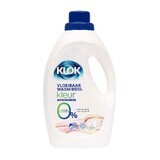 Détergent liquide pour le linge de couleur, 27 lavages, 1485 ml, Klok