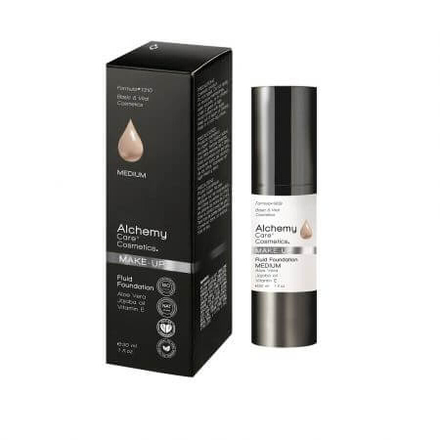 Fluid Foundation Medium Feuchtigkeitsspendende Foundation, 30 ml, Alchemy