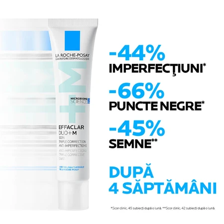 La Roche-Posay Effaclar Duo+M anti-puistjes gel-crème 40 ml