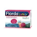Fiorda Junior met frambozensmaak, 15 tabletten, Plant Extrakt