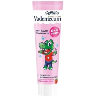 Pasta do zębów o smaku truskawkowym dla dzieci, 0–6 lat, 50 ml, Vademecum
