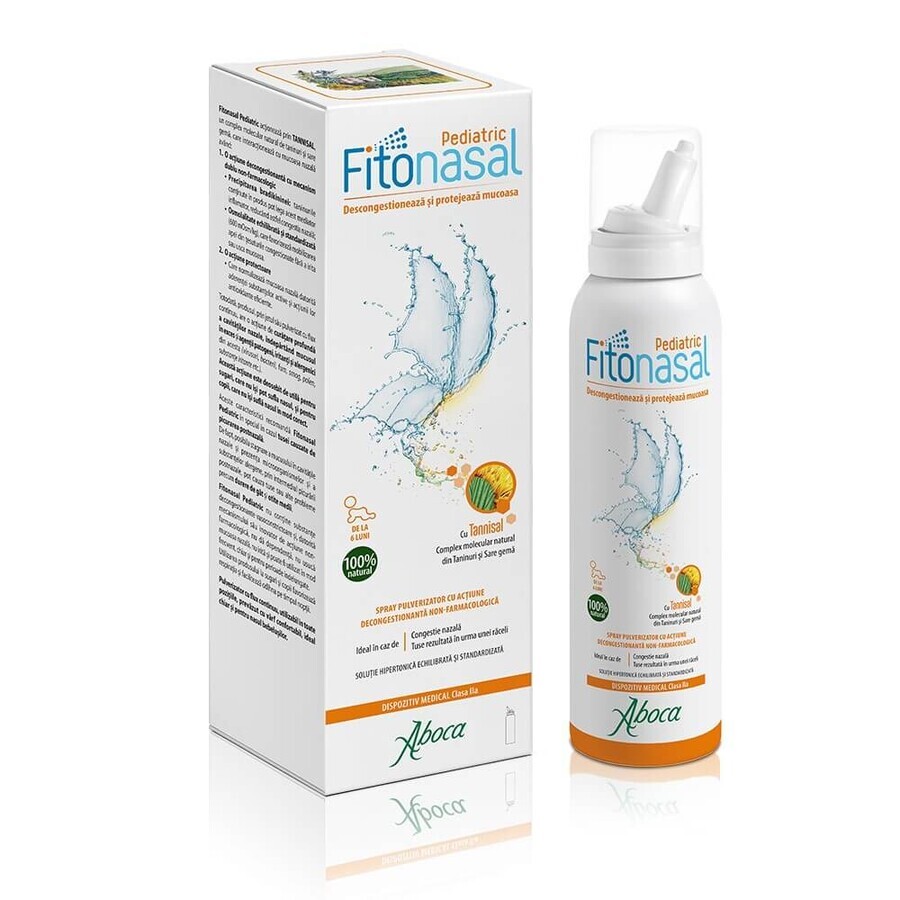 Fitonasal Pediatric Spray, 125 ml, Aboca