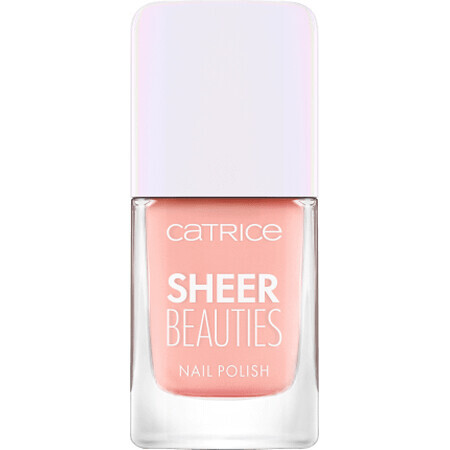 Catrice Sheer Beauties Nagellack 050 Pfirsich für die Sterne, 10,5 ml