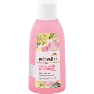 Ebelin Quitaesmalte sin acetona con aceite de albaricoque, 200 ml