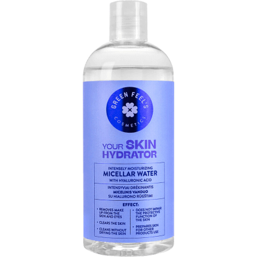 Hydraterend Micellair Water van Green Feel, 400 ml