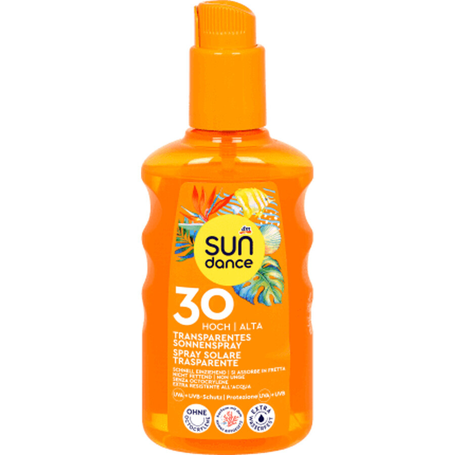 Sundance Spray solaire transparent SPF30, 200 ml