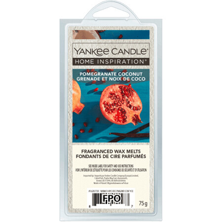 Yankee Candle Granaatappel Kokos Geurwas, 1 stuk