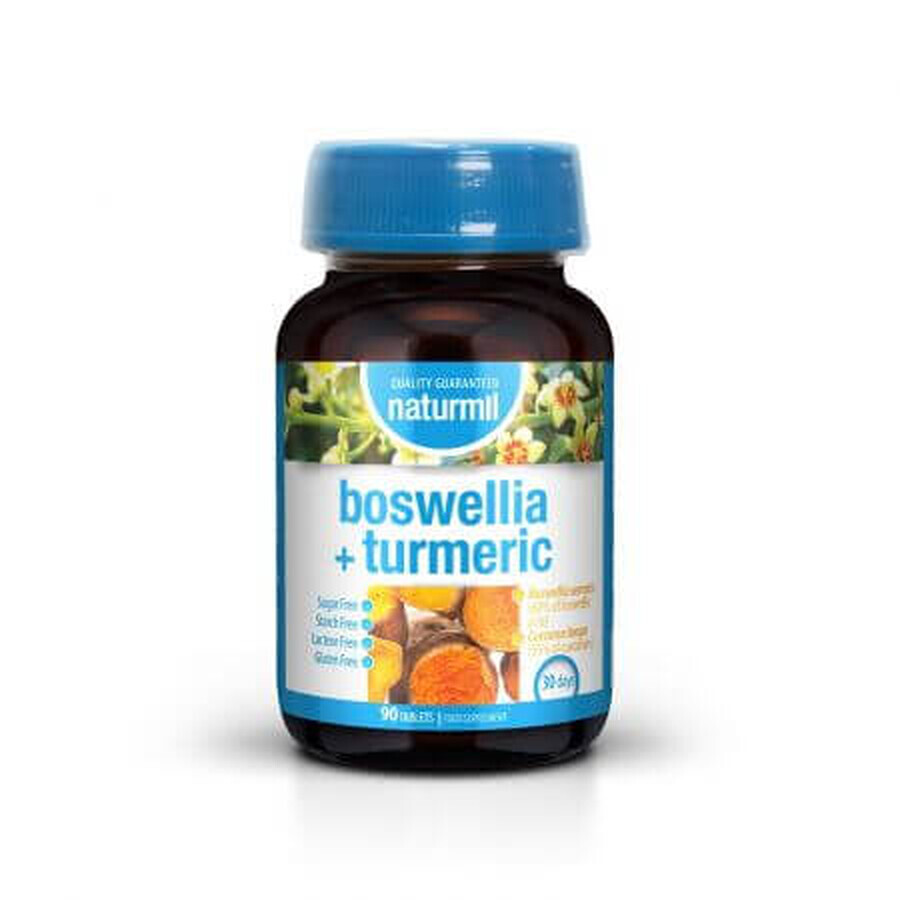 Boswellia + Curcuma, 90 compresse, Naturmil