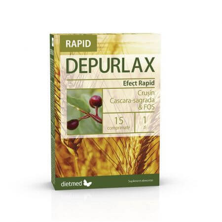 Depurlax Rapid, 15 comprimés, Dietmed