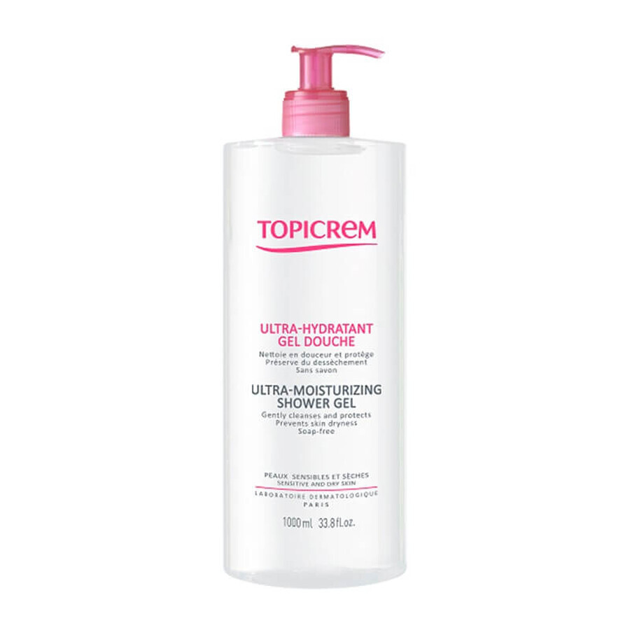 Gel douche Topicrem UM, 1000 ml, NIGY