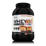 Whey-X5 Choco-Caramel eiwitpoeder, 900 g, Genius Nutrition