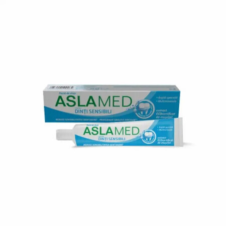 Dentifrice pour dents sensibles, 30110, 18ml, Aslamed  