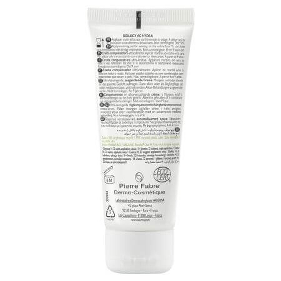 A-Derma Biology AC Hydra Ultra Kalmerende Gezichtscrème, 40 ml