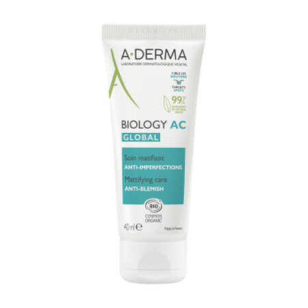 A-Derma Biology AC matterende crème C, 40 ml