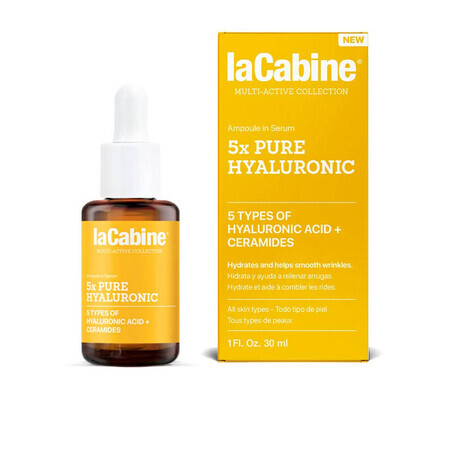 Face Serum 5 x Pure Hyaluronic, 30 ml, La Cabine