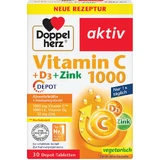 Vitamine C 1000 mg + D3 + Zink, 30 tabletten, Doppelherz