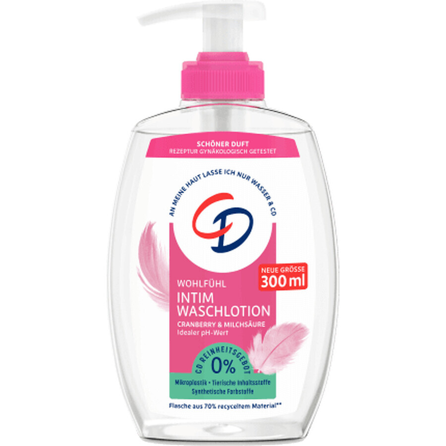 CD Loțiune de spălare intimă cu dispenser, 300 ml