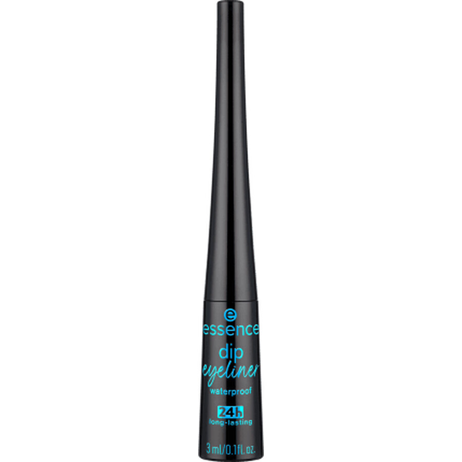 Essence 24h Dip Eyeliner waterproof mascara 01 Black, 3 ml