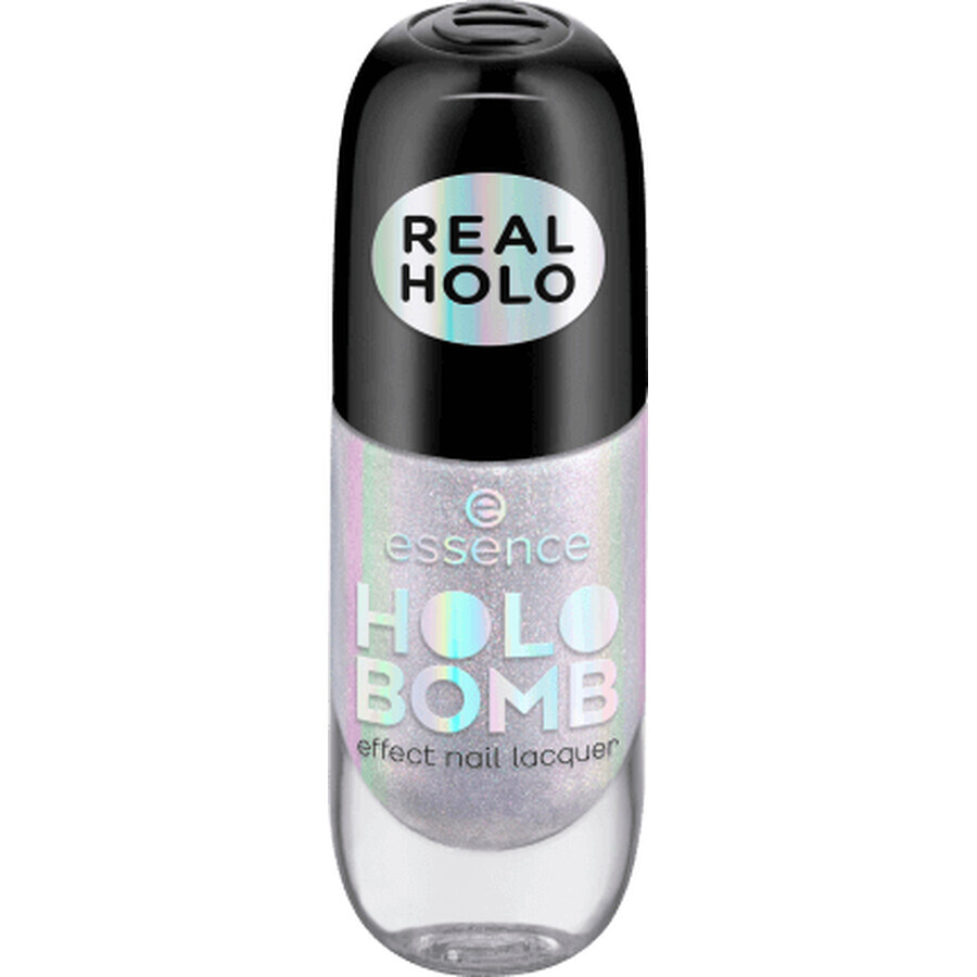 Essence Holo Bomb Vernis à ongles 01 Ridin'Holo, 8 ml