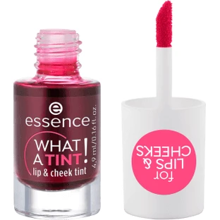 Essence WHAT A TINT! lip- en wanglippenstift 01 Kiss From A Rose, 4,9 ml