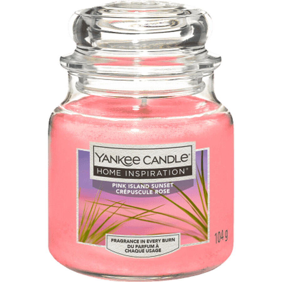 Yankee Candle Candela profumata Isola Rosa, 104 g