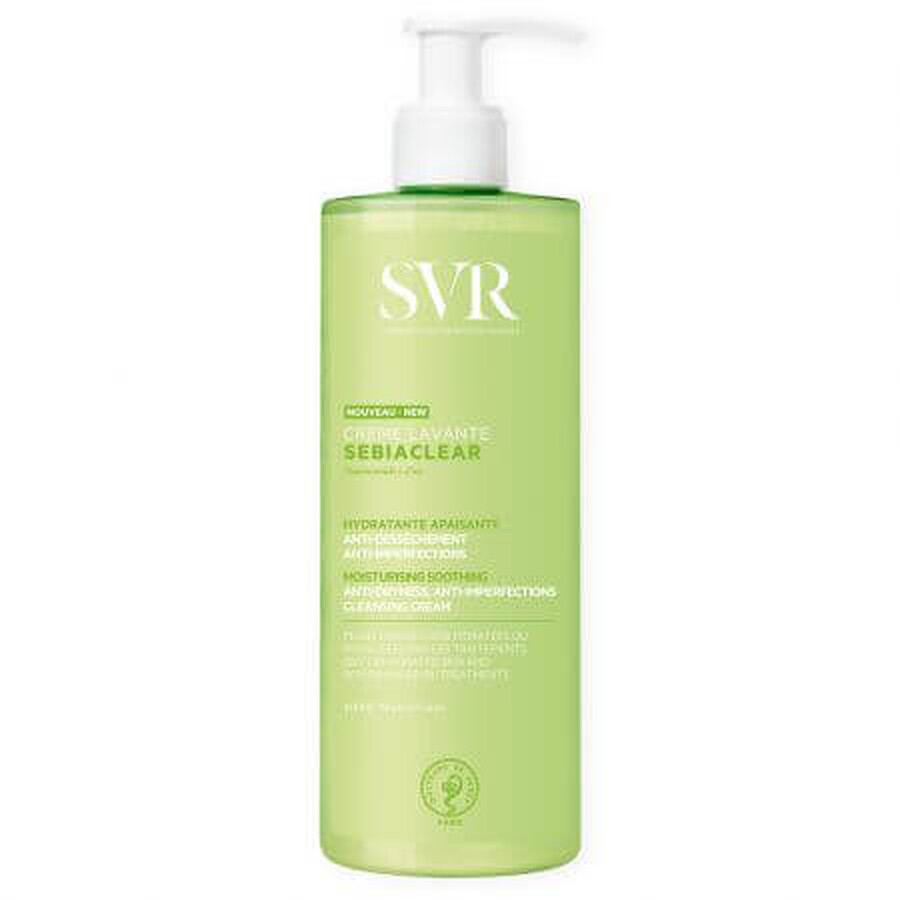 Sebiaclear Crème nettoyante hydratante, 400 ml, Svr