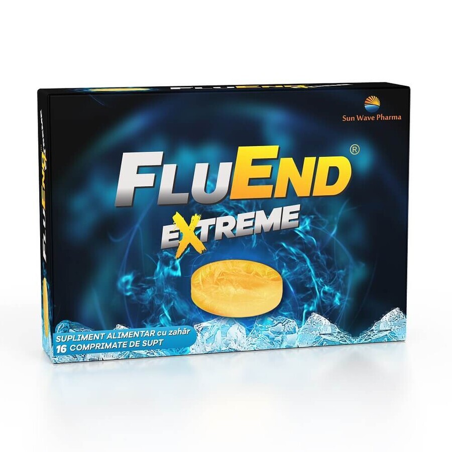 FluEnd Extreme, 16 comprimate, Sun Wave Pharma